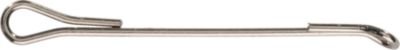 Fish Skull Senyo articulated shank 25mm in black enhances fly articulation for steelhead patterns