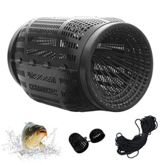 Fish Trap folding catch cage demonstrates portable design for easy transport