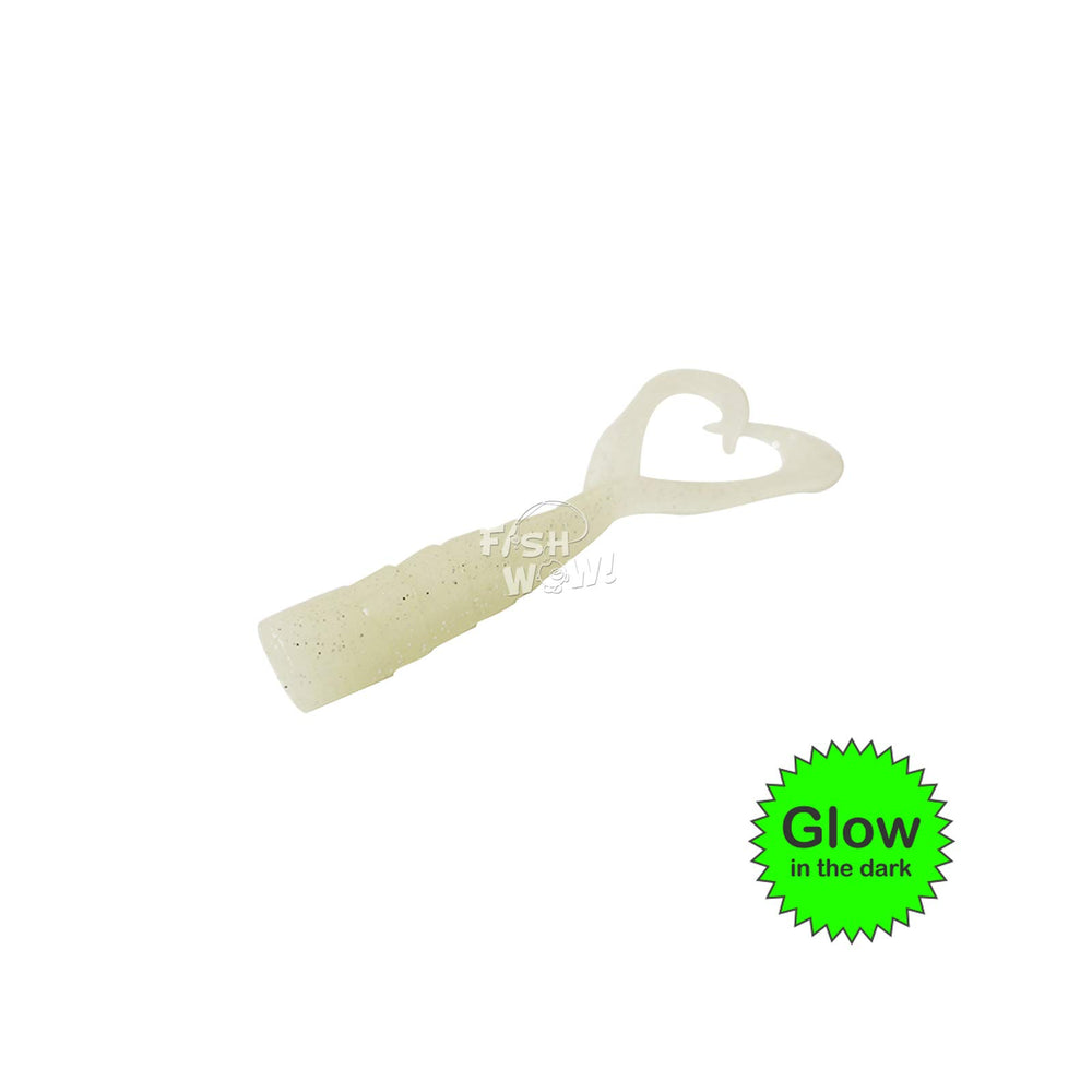 Fish WOW glow in the dark feature improves visibility during dawn and dusk
