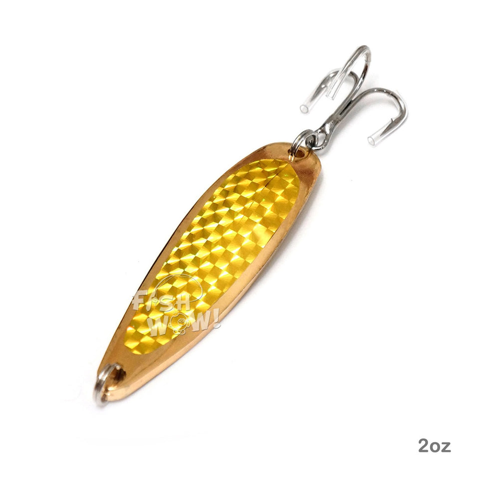 Fish WOW 2oz spoon lure with balanced action for lively retrieves.