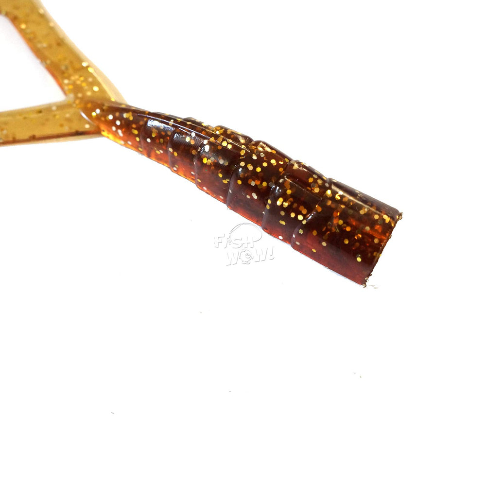 Fish WOW 21-gram weight aids cast and retrieval in currents