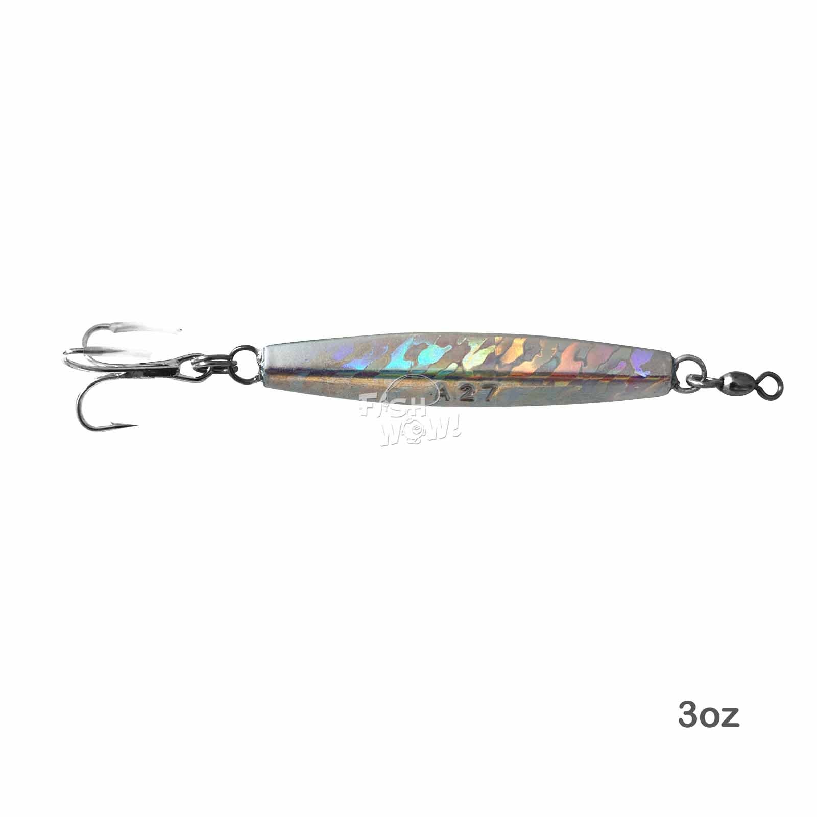 Fish WOW five piece diamond jig pack ready for jigging