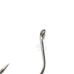 Fish WOW! 2x Kahle hook nickel wide gap ball eye design improves hook setting