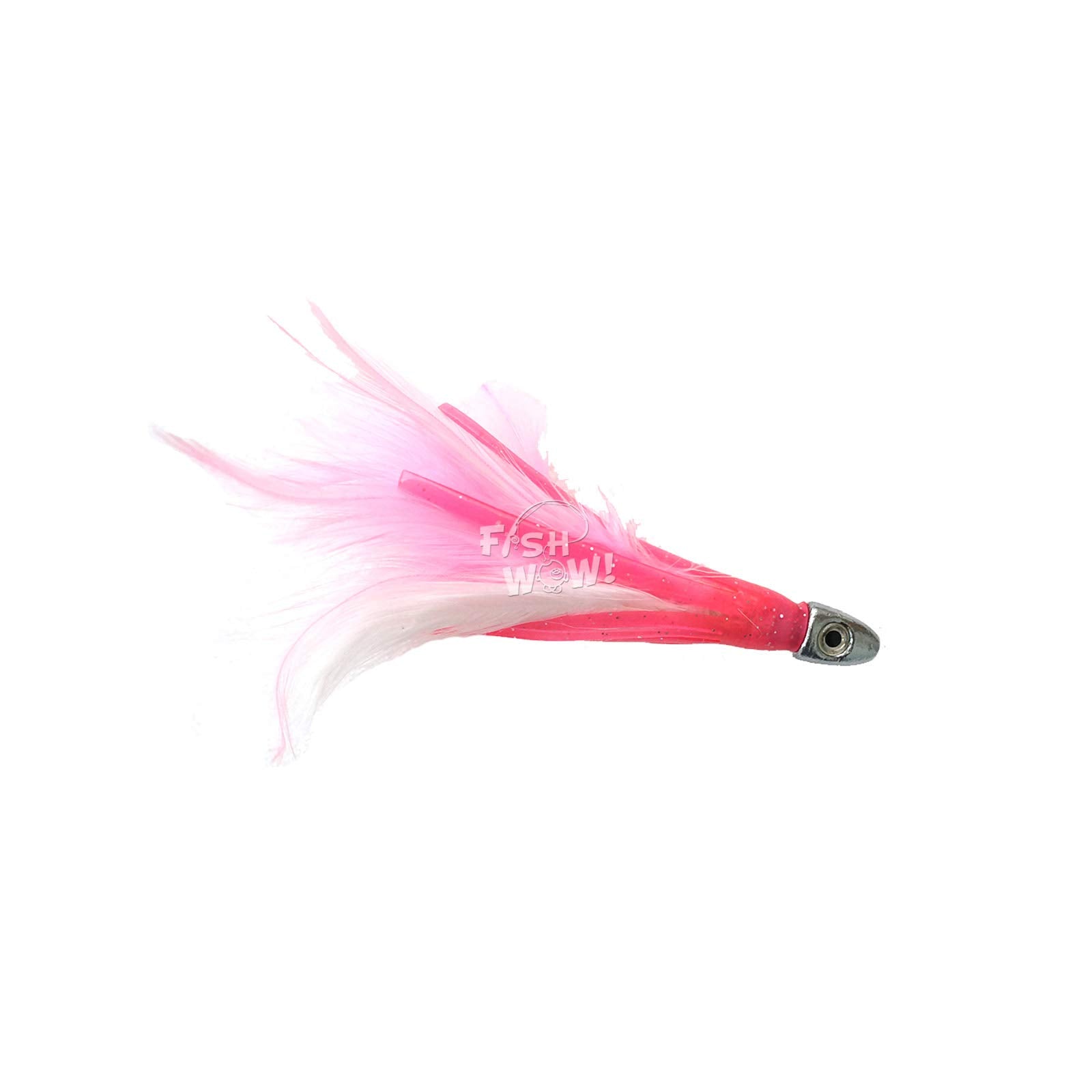 Fish WOW albacore bonito trolling lure suited for early season bites.