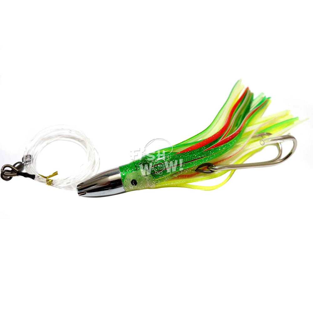 Fish WOW! big-game trolling setup designed for tuna and marlin.