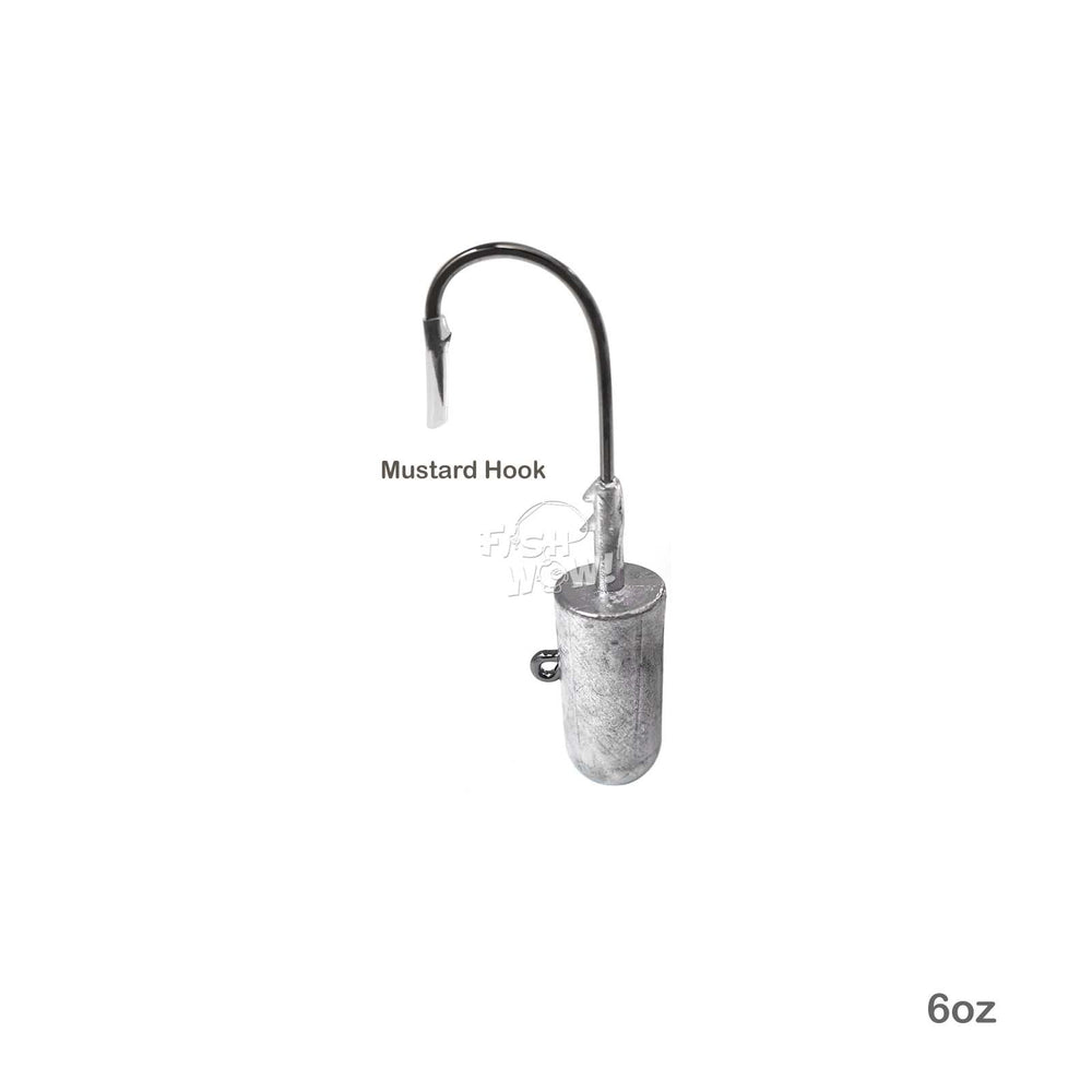 Fish WOW! 2x strong hook supports heavy lures.