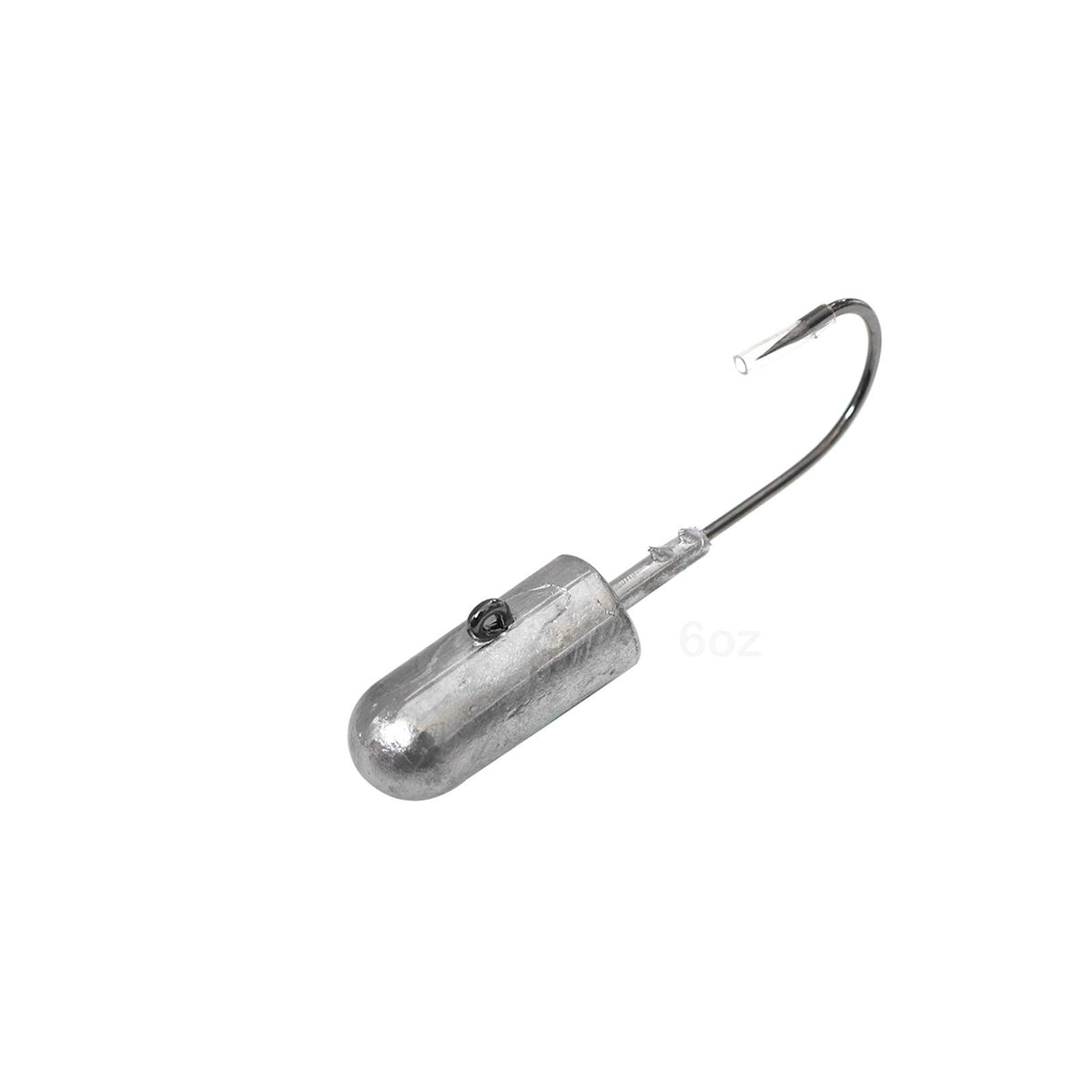 Fish WOW! bullet jighead 6oz with 32786 hook ready for saltwater.