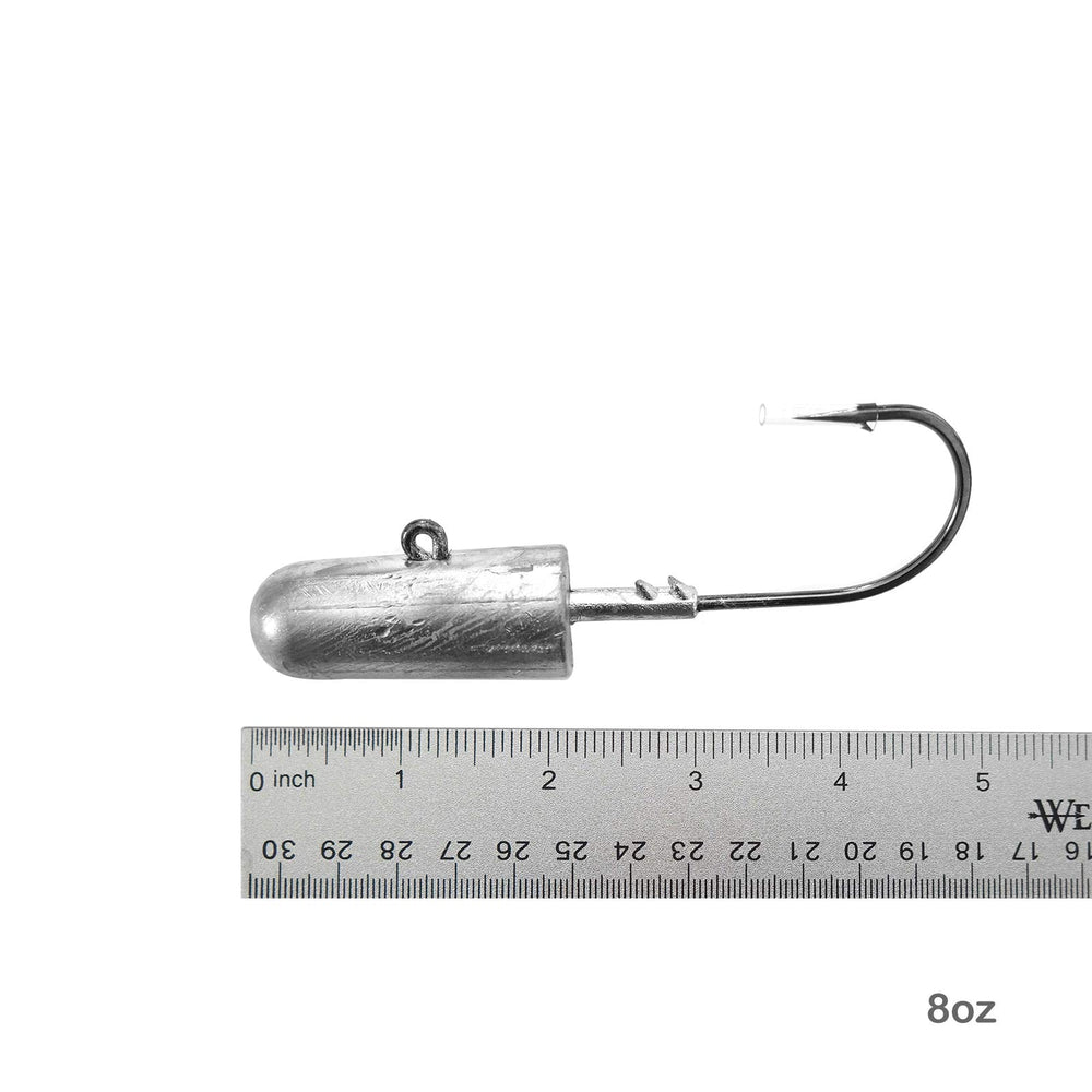 Fish WOW assembled jighead ready for versatile fishing setups