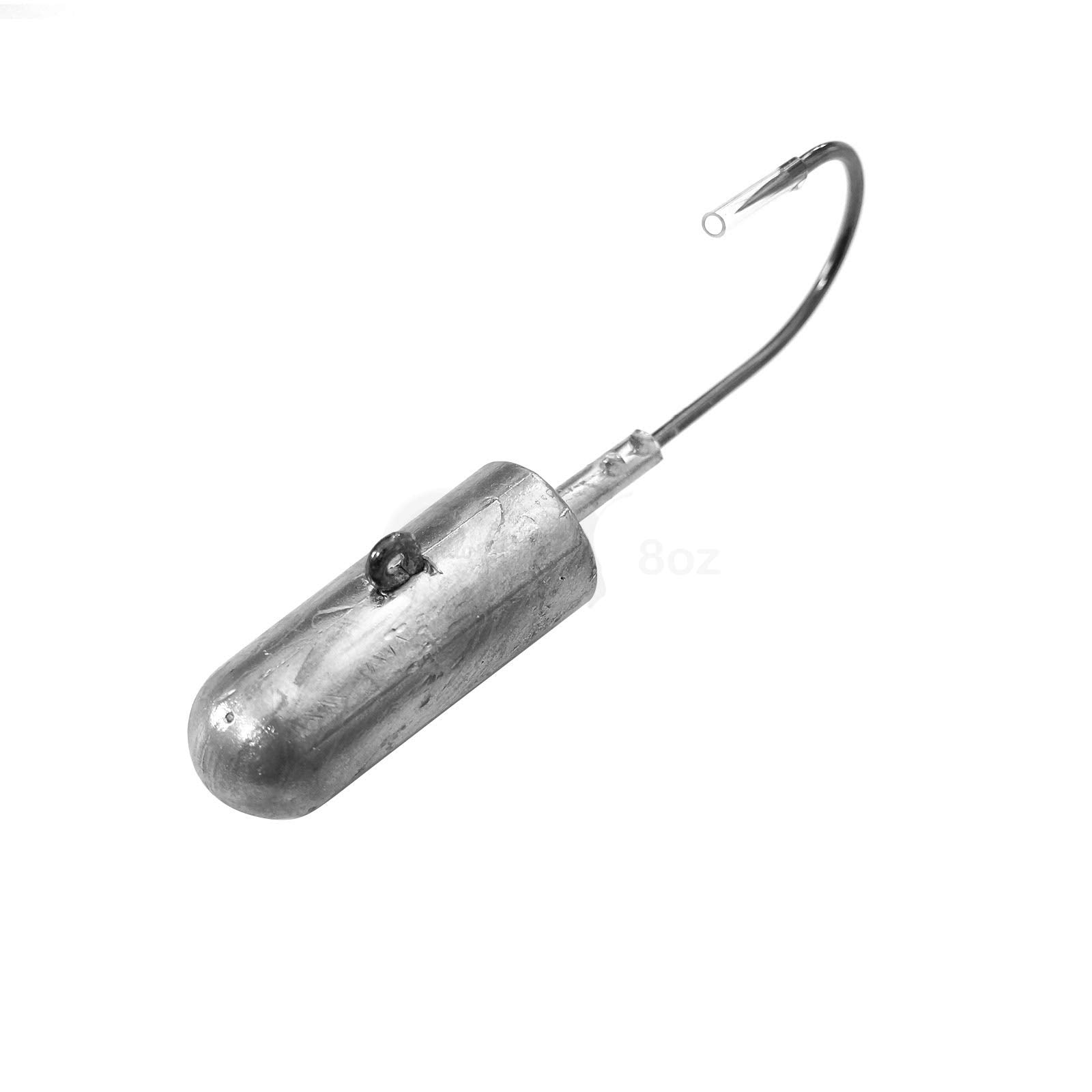 Fish WOW jighead with black nickel finish resists saltwater corrosion