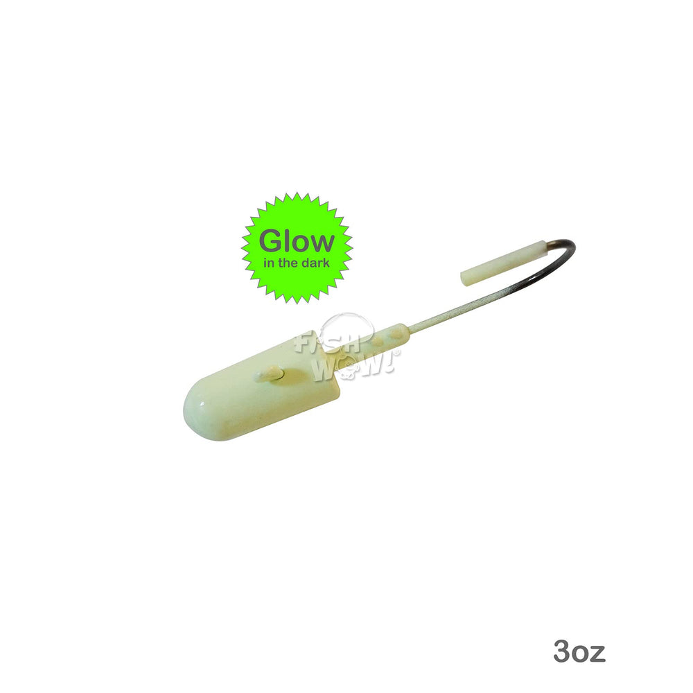 Fish WOW! 3oz jighead supports stable weight and reliable casting.