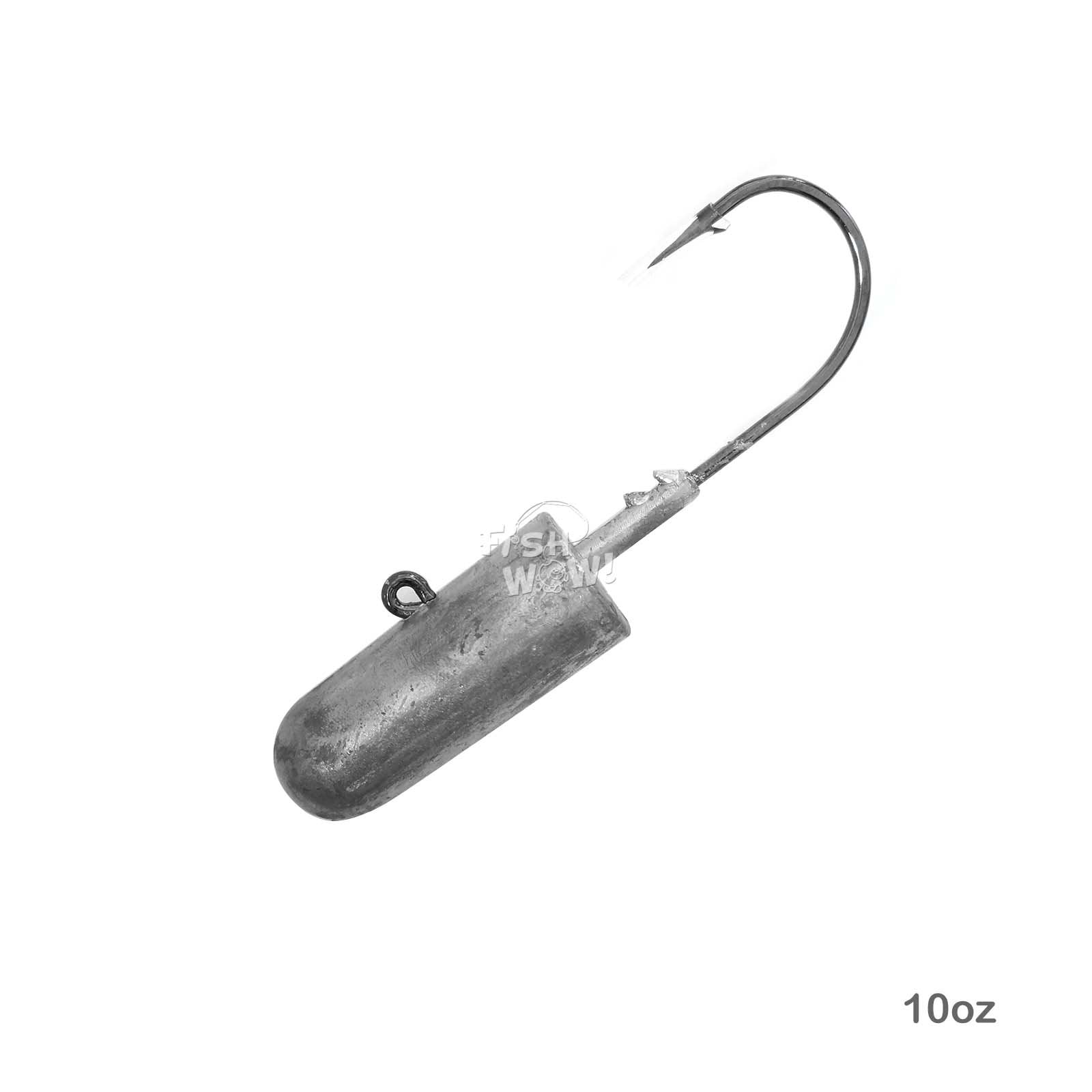 Pairs with a 10-inch Fish WOW! grub for versatile setups.