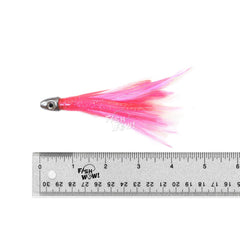 Fish WOW! chrome head close-up shows durable finish for repeated trolling