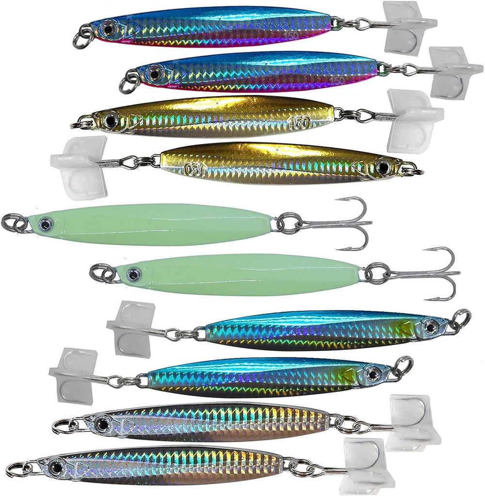 Fish WOW Colt Sniper Jig 150g shines in deep-water fishing with reliable treble hooks.
