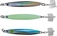 Fish WOW Colt Sniper three-color jigs pack with vibrant shine for versatile catches.