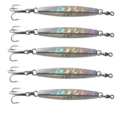 Fish WOW Diamond Jig with Mylar holographic finish for high visibility