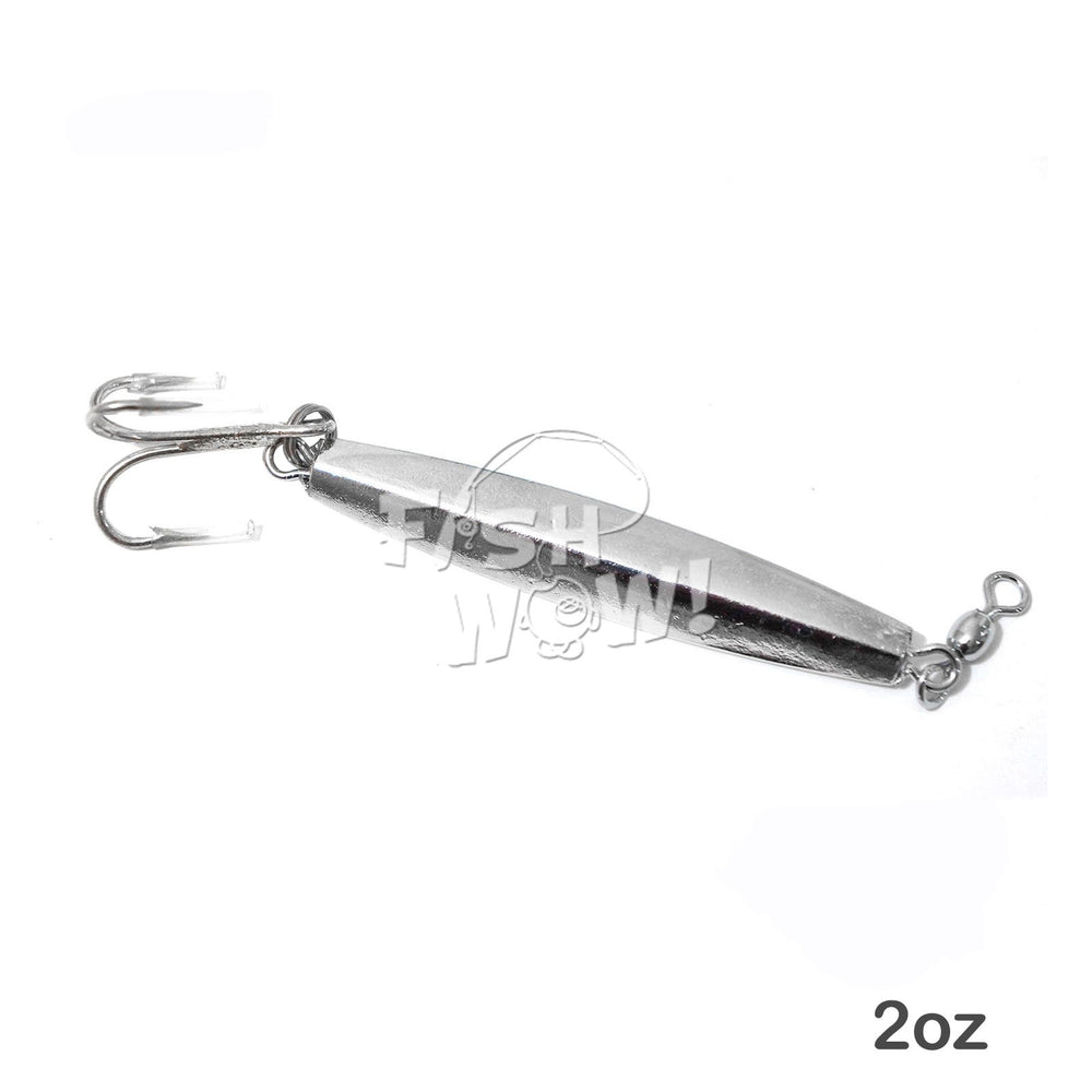 Fish WOW! diamond jig helps bottom bouncing near structures.