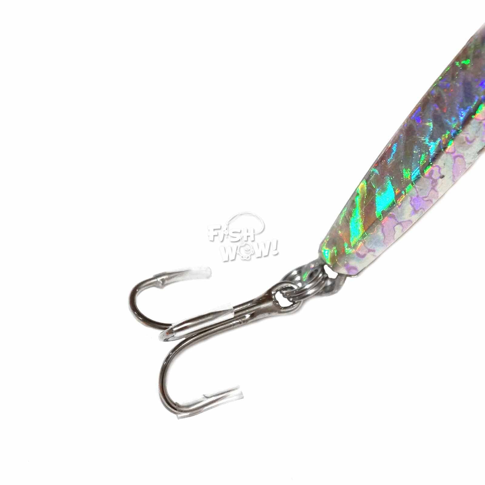 Fish WOW versatile jig suitable for casting and trolling in varied conditions.