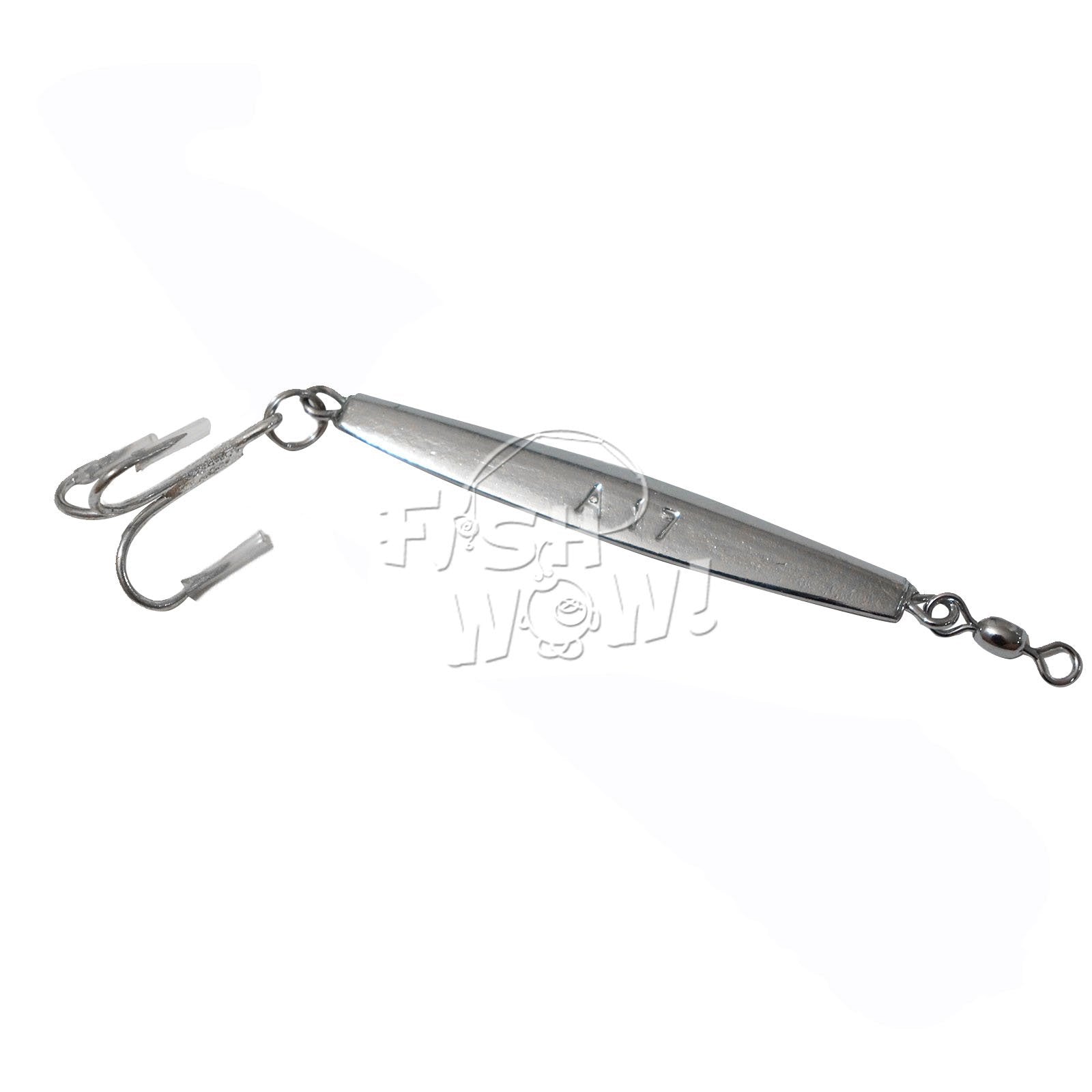 Fish WOW! diamond jig suits codfish and striped bass jigging.