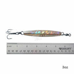Fish WOW vertical drop action helps reach deep targets quickly