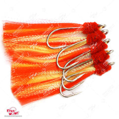 Fish WOW! Fluoro Fibre detail supports depth control and fluttering movement.