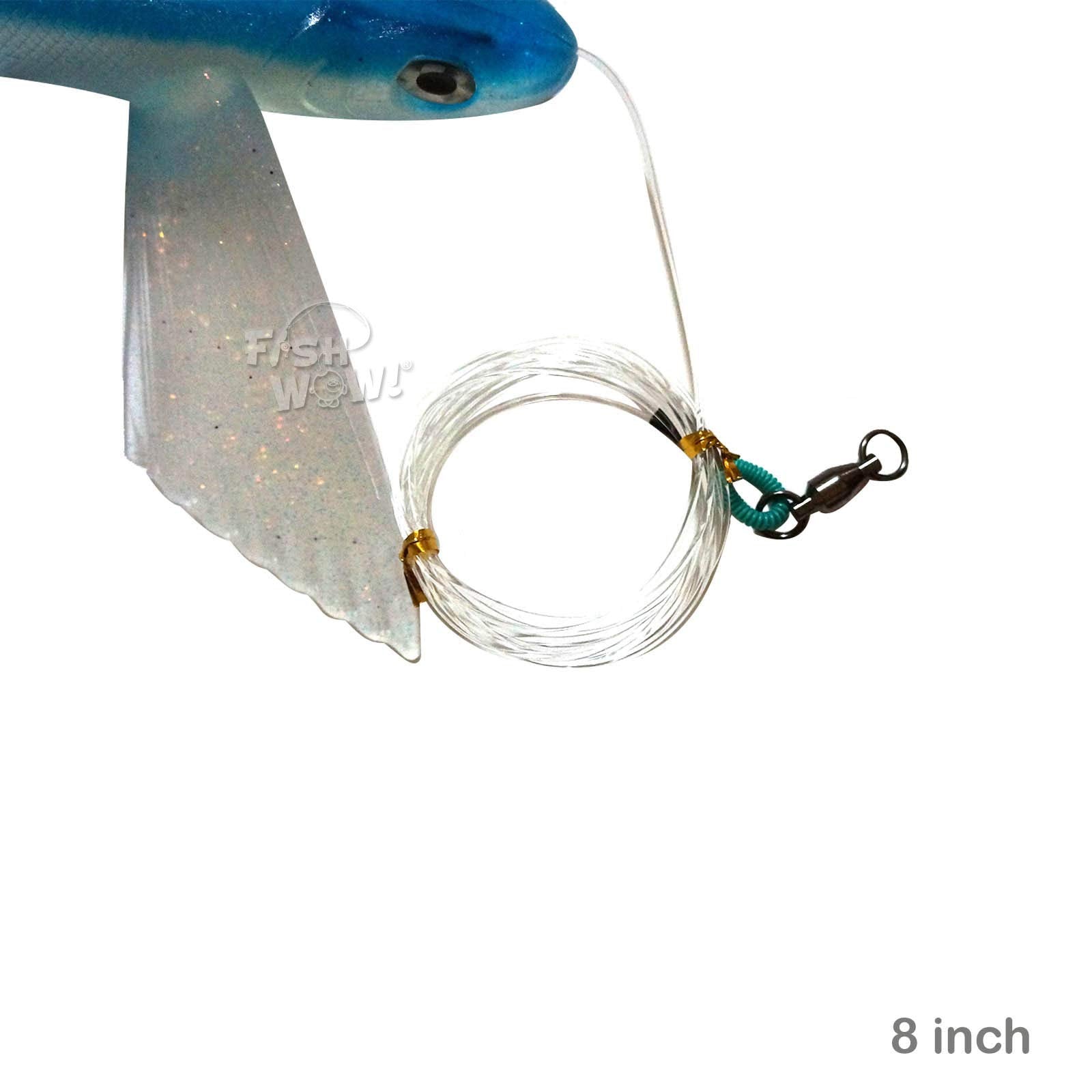 Fish WOW! 3D eyes add lifelike detail for improved bite appeal.