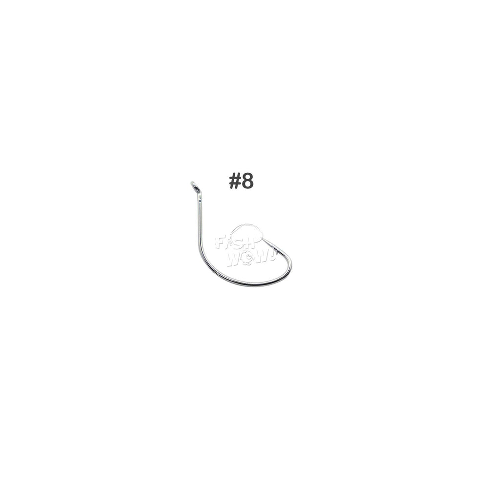 Fish WOW! hollow-point reverse design helps keep bait secure.