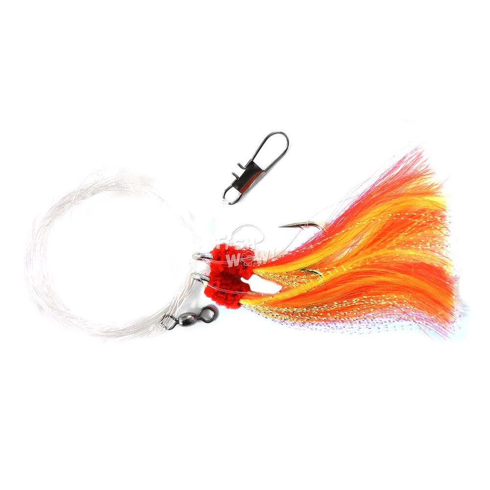 Fish WOW Krystal Flash adds dazzling color to attract fish.