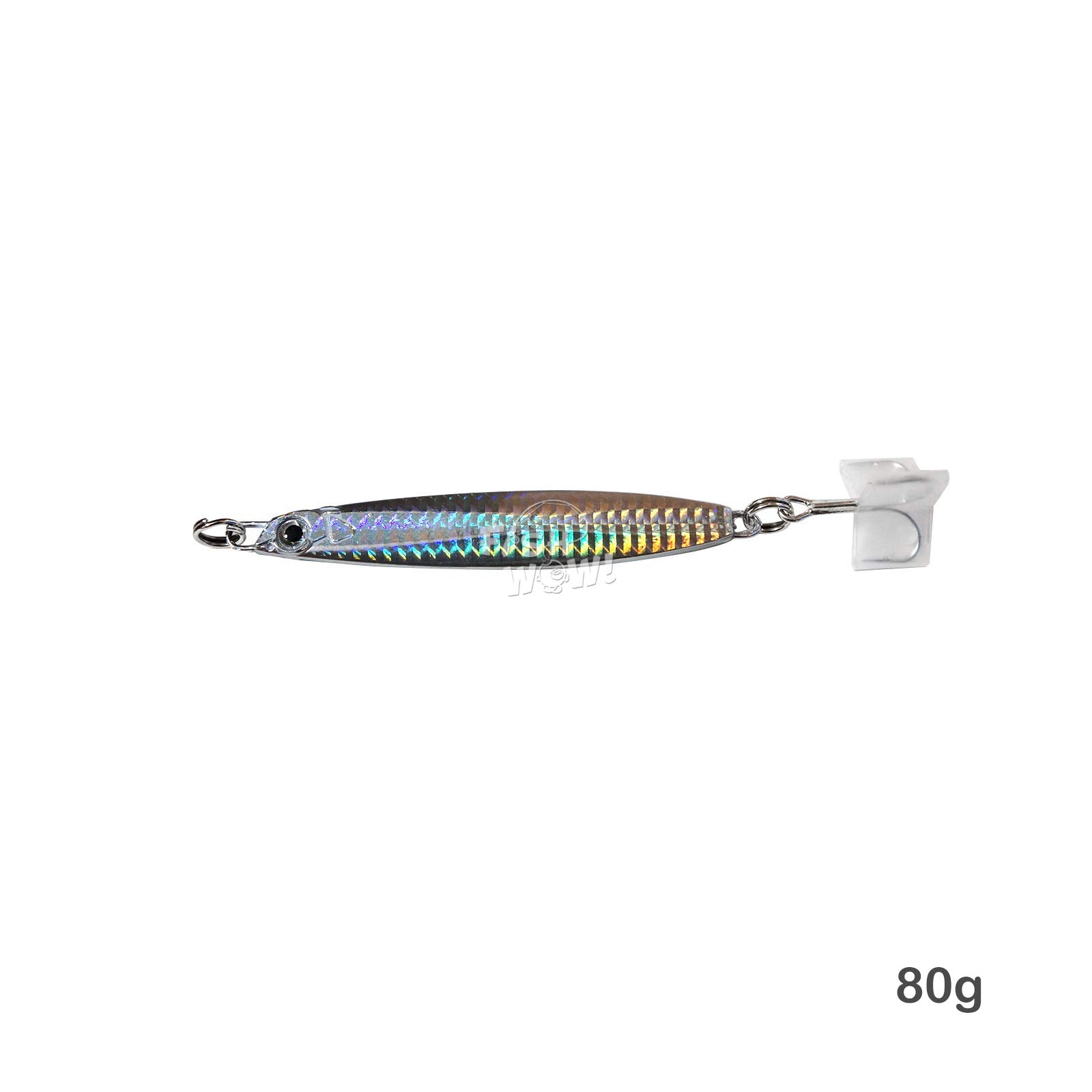 Fish WOW metal live jig in action attracts strikes