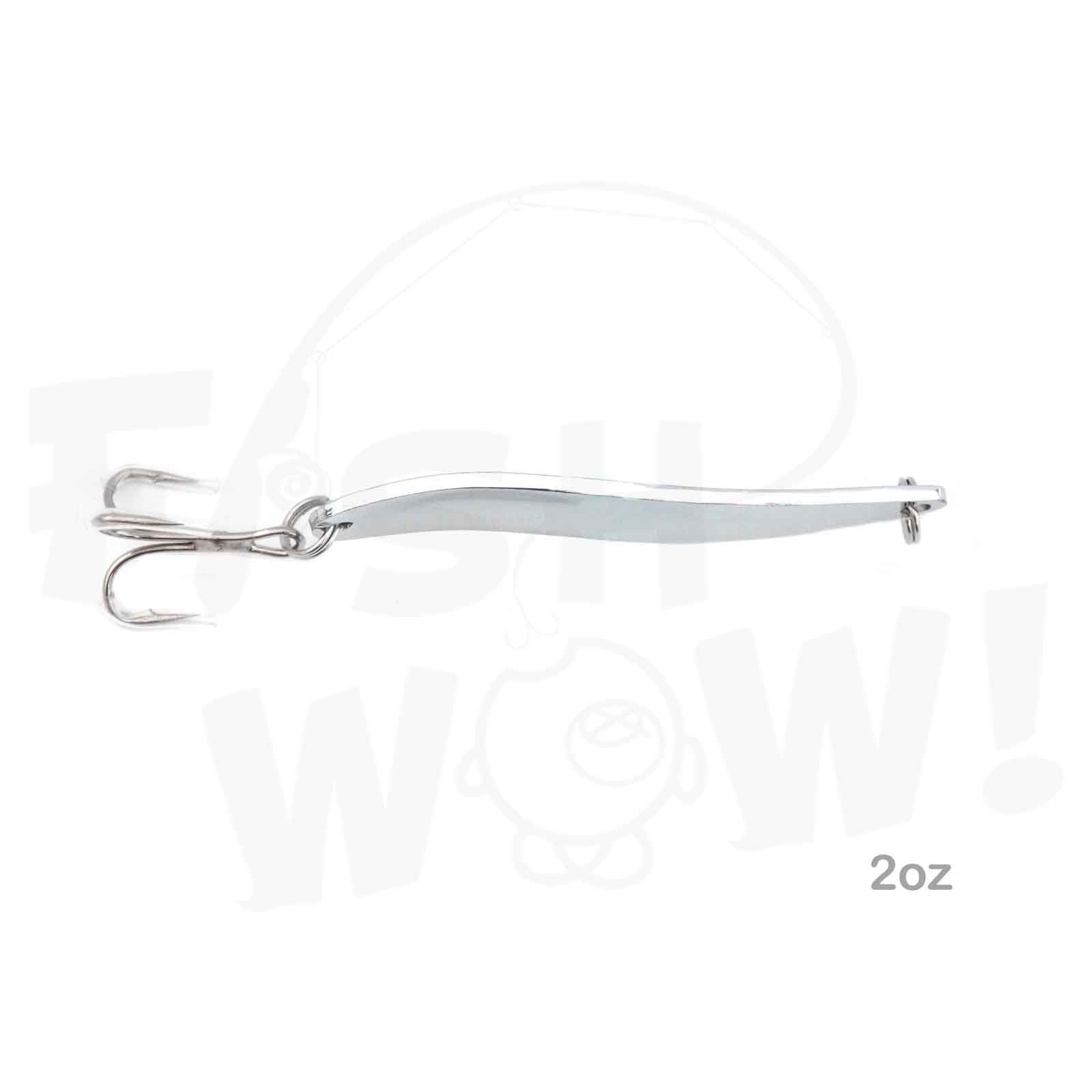 Fish WOW multi species spoons suitable for freshwater and saltwater.