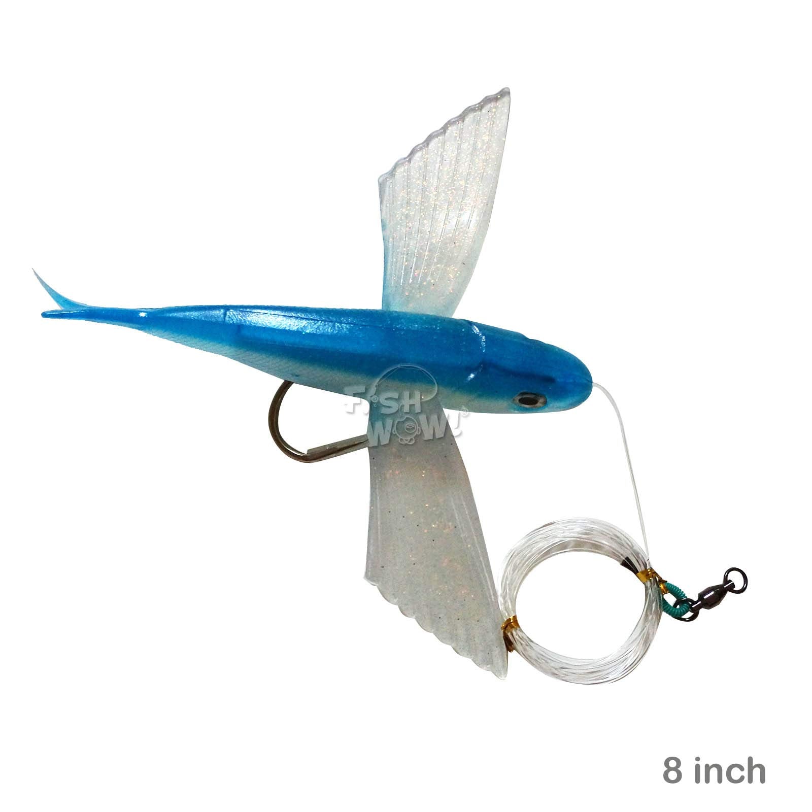 Fish WOW! One-piece design aids quick deployment and travel.