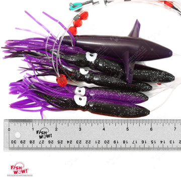 Fish WOW! teaser bird detail showing 5-inch accessory for action