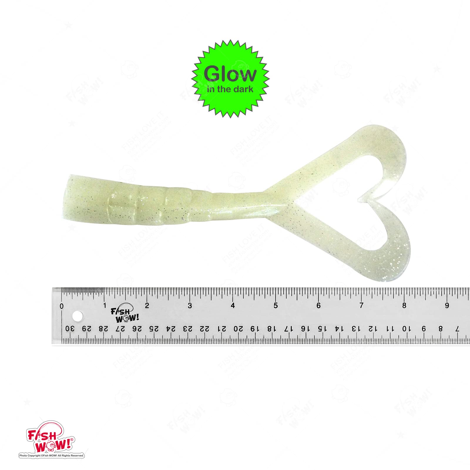 Fish WOW! scampi soft lure close-up