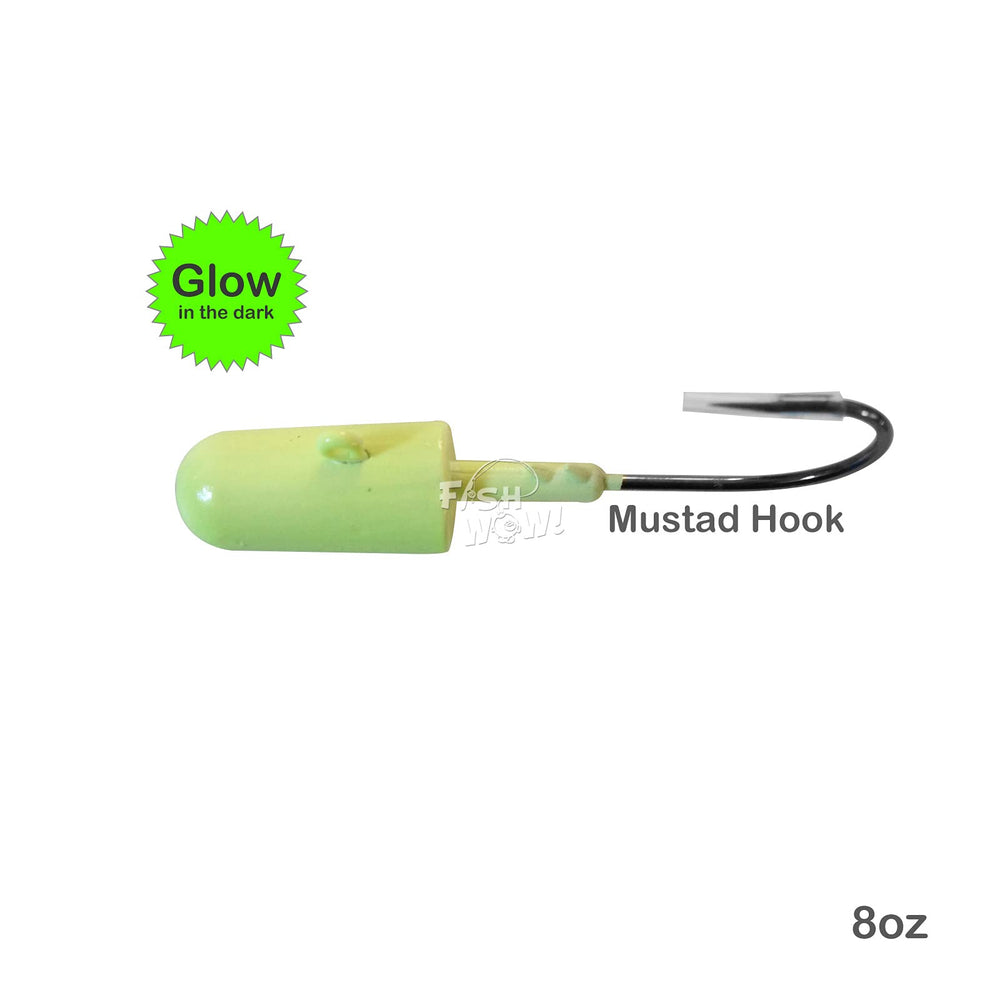 Fish WOW! Shad jighead with a strong hook for reliable hookups.