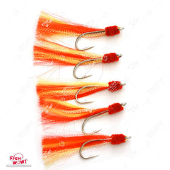 Fish WOW Shrimp Flying Hooks 50-piece packaging for easy stocking