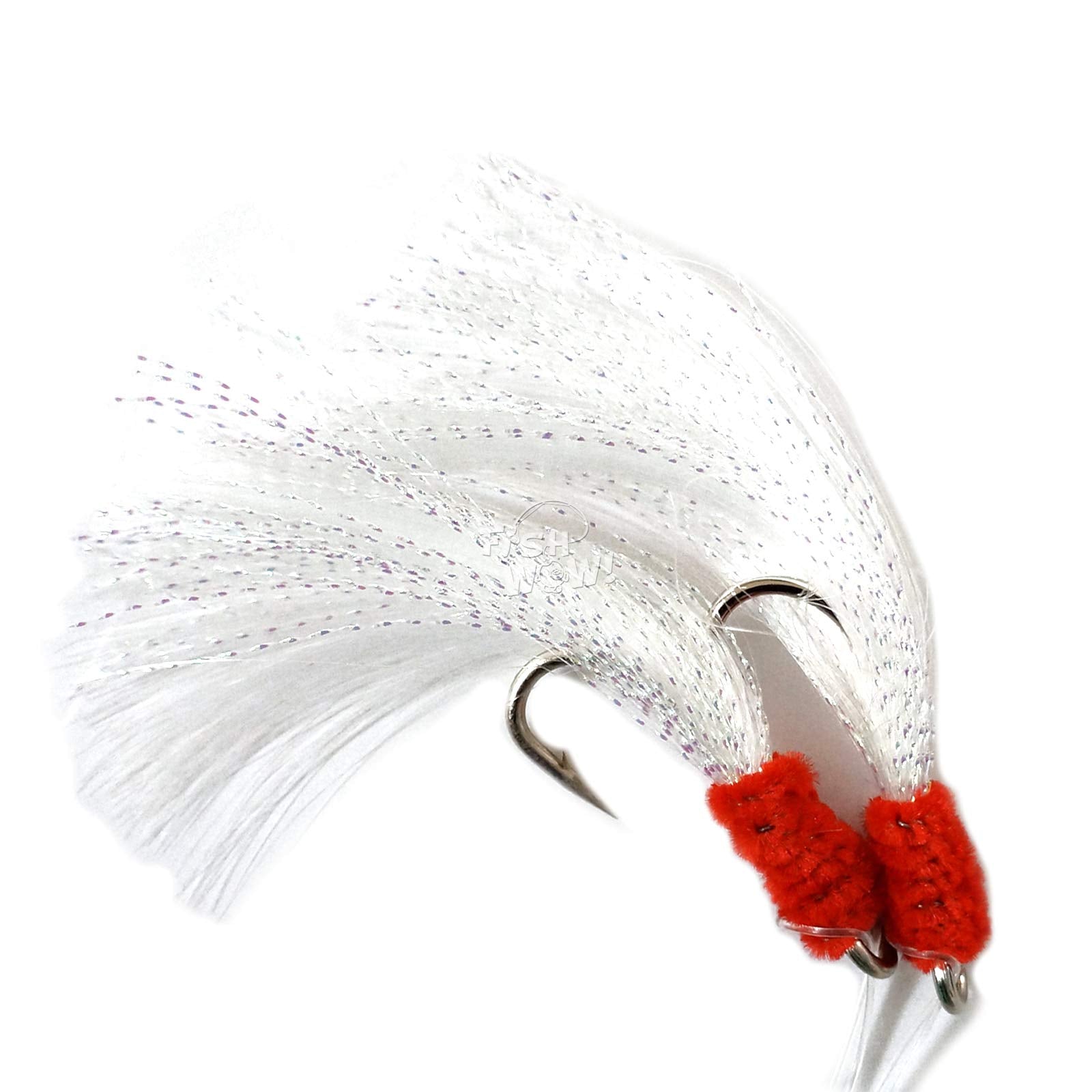 Fish WOW Shrimp Flying Rig bottom fishing use with squid pieces.