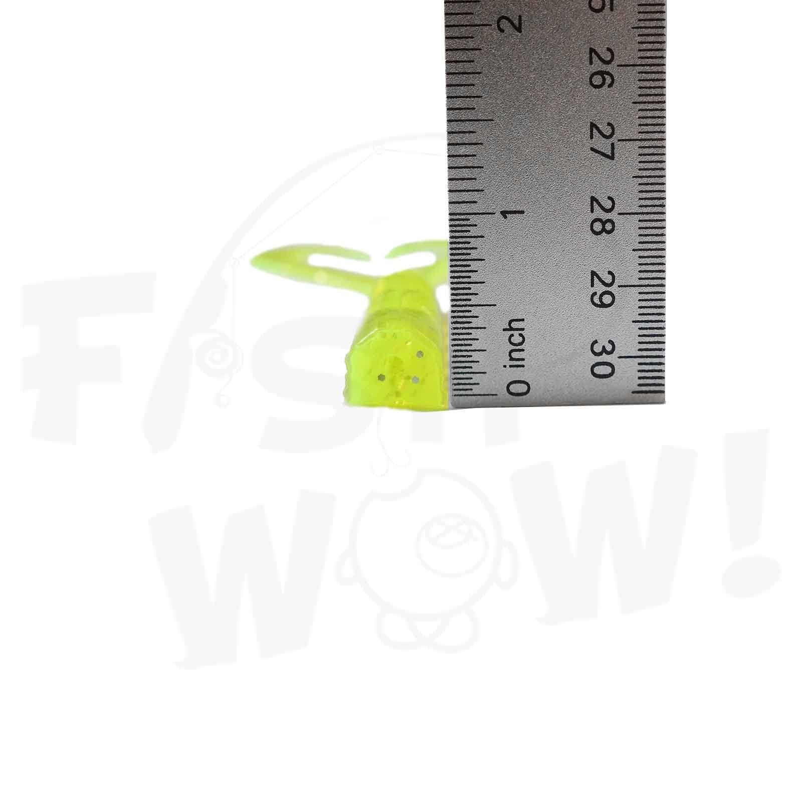 Fish WOW! This lure doubles as a spinner bait or jig trailer for versatile presentations.