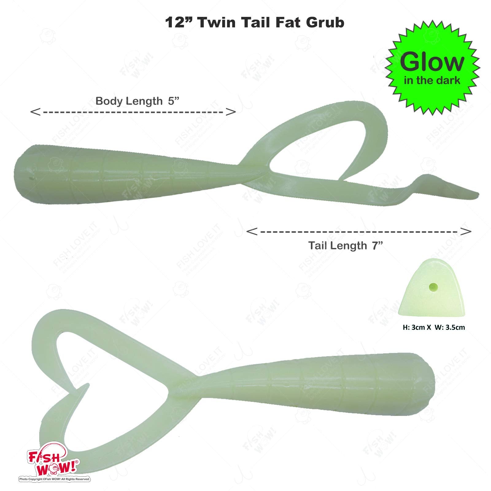 Fish WOW! Spinner Bait Ready for versatile lure applications
