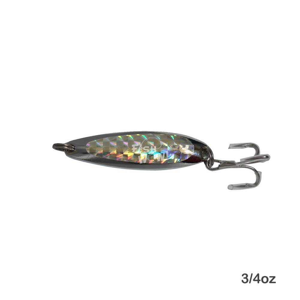 Fish WOW! lure in new-in-package box ready for versatile fishing.