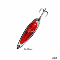 Fish WOW green holographic spoon boosts lure visibility for multi-species jigging
