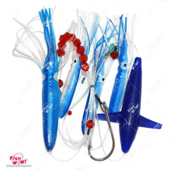 Fish WOW! squid 6in lure 3 versatile for multiple species.