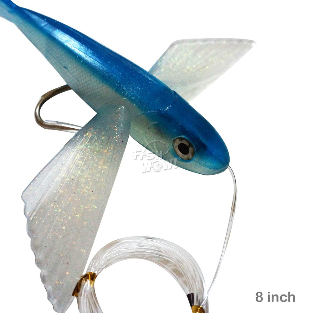 Fish WOW! Use as teaser in spread or with stinger for Bluefin.