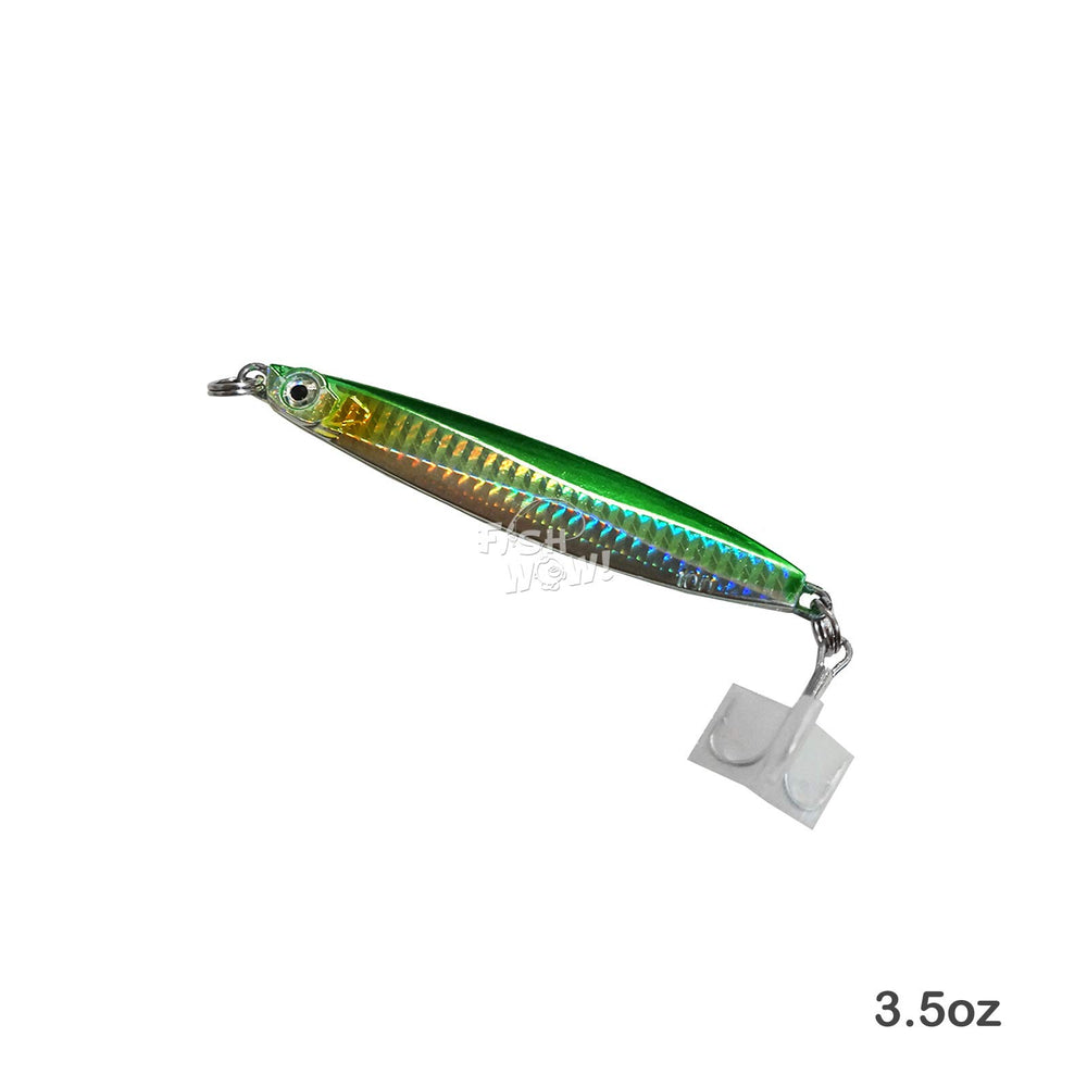 Fish WOW jig demonstrates strong surface movement to attract strikes.