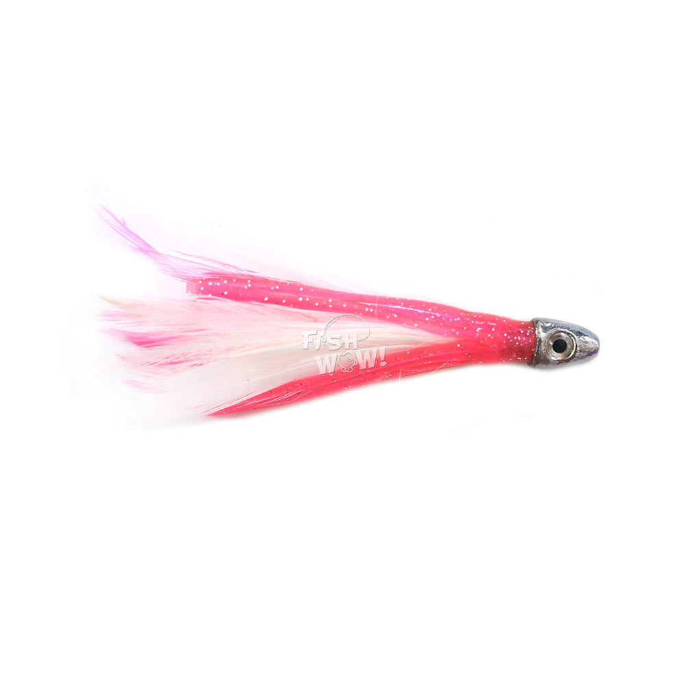 Fish WOW! 4in trolling lure in action for pelagic trolling setups