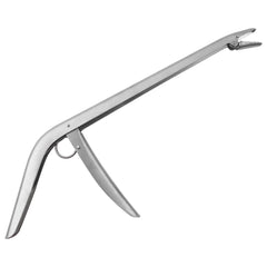 Premium stainless steel fish hook remover tool with serrated teeth