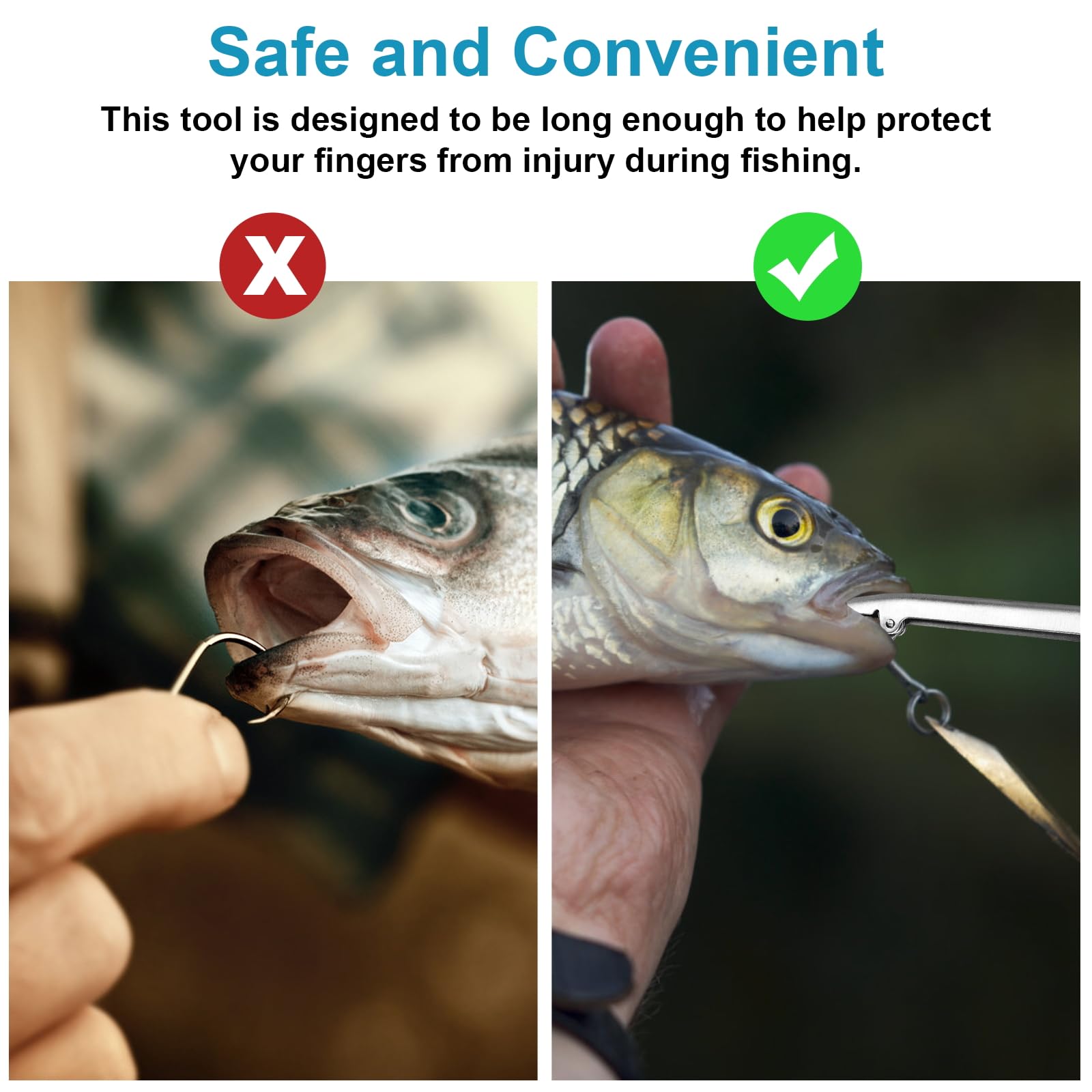 Rust-resistant stainless steel suitable for saltwater anglers