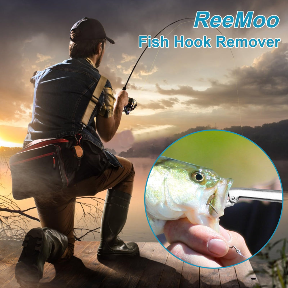 Package includes 1 x stainless steel fish hook remover tool