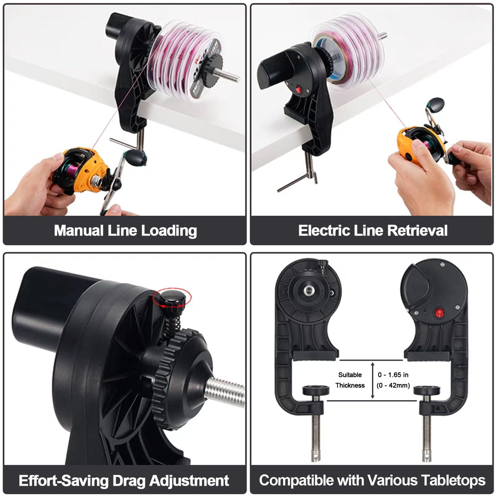 Fishafy multi-speed control knob enabling tailored winding speed