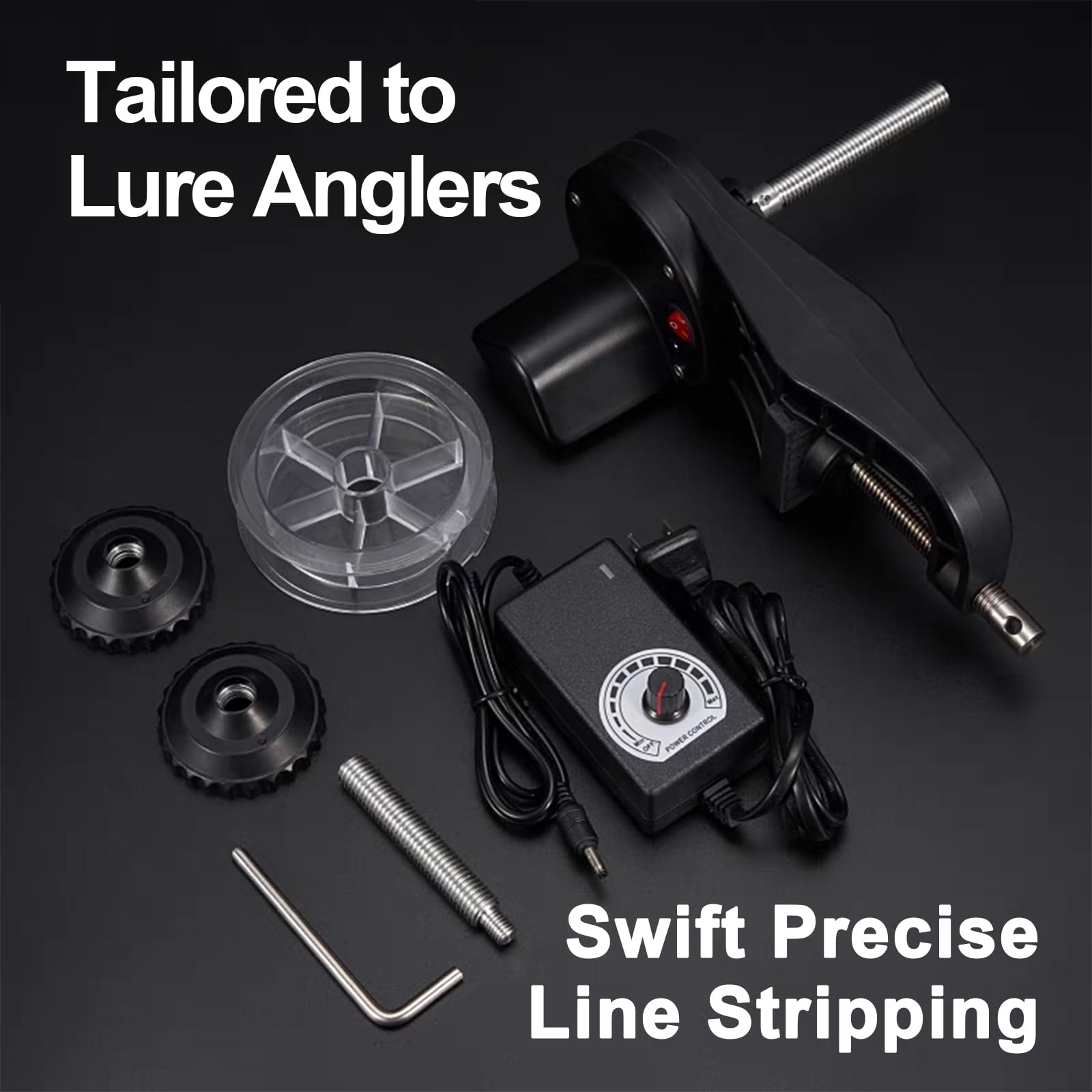 Fishafy reels loading and spooling to reduce manual effort