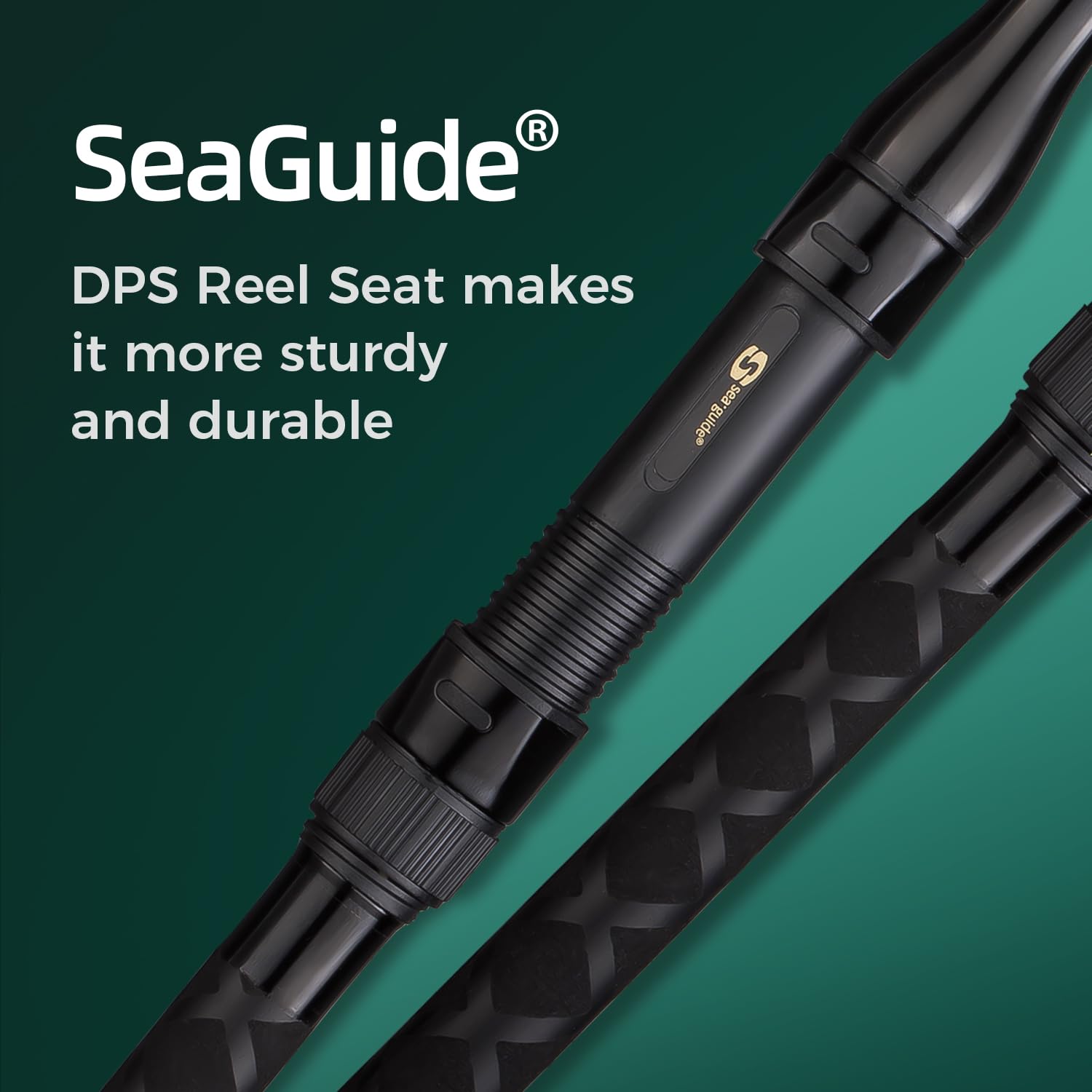 FISHAPPY carbon fiber surf rod 2-piece assembled highlight balanced handling
