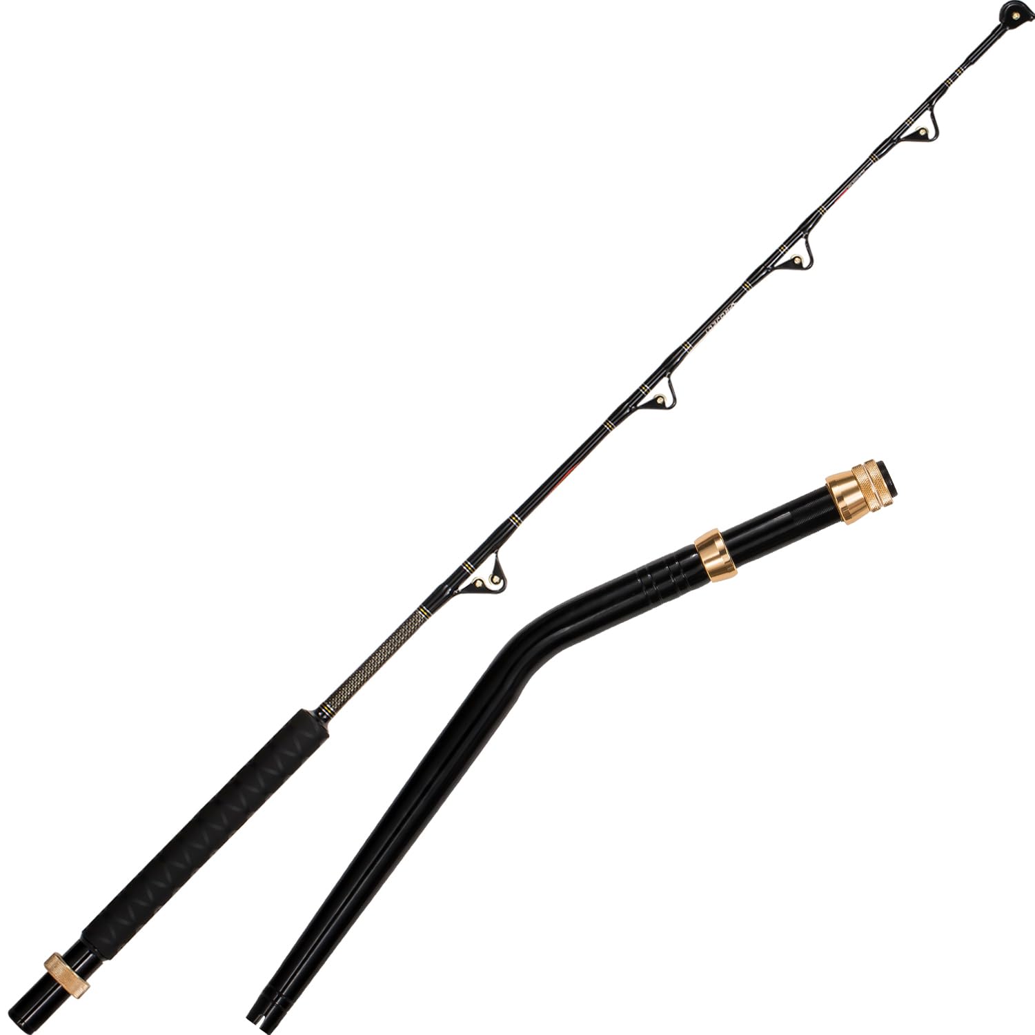 FISHAPPY Heavy Roller Rod designed for 100-180lb offshore trolling